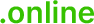 .online green text logo