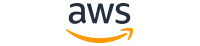 AWS logo with "aws" text above the Amazon smile arrow.